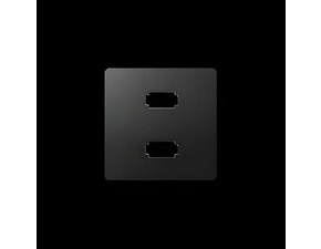 Kryt pro Zásuvka USB SIMON 82 8201090-038, 2 násobná (2.0) typ A, grafitová