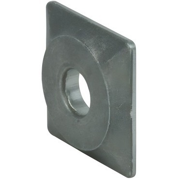 DEHN 525002  Podložka pro roznesení tlaku Al 50x50x8mm m. B 17mm DEHN DEHN