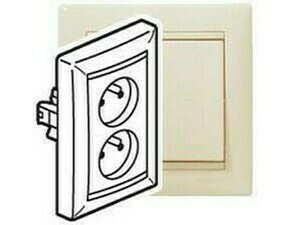 LEG 774392 VA BÉŽ. ZÁSUVKA 2X2P+T