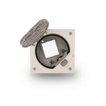 Vklad krabice podlahové SIMON KSE0/23/72, KSE IP66 se západkou, prázdný, 1M K45, nerezová ocel