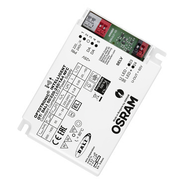 LED driver proudový OSRAM OTI DALI 50/220…240/1A4 NFC, DALI, IP20