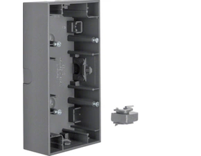 HAG 10527006 Krabice, 2-násobná, instal.hl. 37mm, vhodná pro montáž na hořlavé podklady na povrch, B