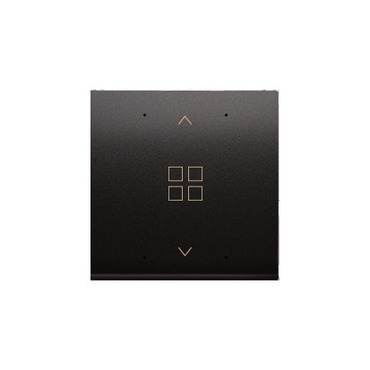 Kryt SIMON DKE13/48, pro elektronické spínače a ovladače, antracitová metalizovaná