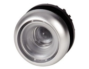 EATON 216602 M22-D-X Ovládací hlavice tlačítka, zapuštěné tlačítko, bez aretace, kroužek titan, bez