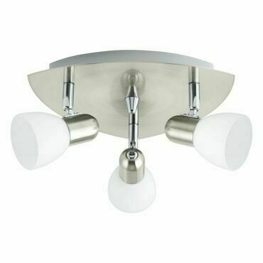 Svítidlo bodové EGLO RONDELL 3 E14 NICKEL-MATT ENEA