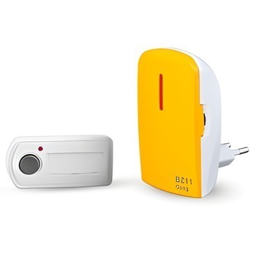 ELB 1118 BZ11 oranžová Bezdrátový zvonek - 230V AC