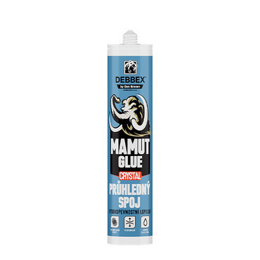 Mamut glue DEBBEX CRYSTAL 51930BD, transparentní, 290 ml