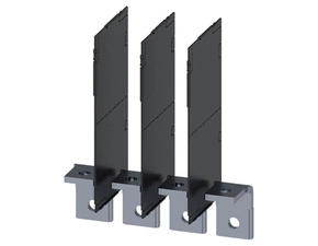 OEZ 3VA9404-0QG00 3VA9404-0QG00 Připojovací sada zadní přívody - pravoúhlé, Cu/Al pasy / kabelová ok