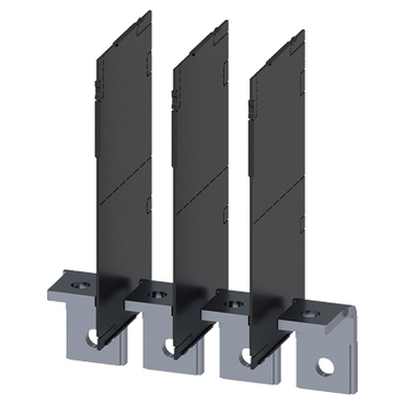 OEZ 3VA9404-0QG00 3VA9404-0QG00 Připojovací sada zadní přívody - pravoúhlé, Cu/Al pasy / kabelová ok