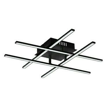 Svítidlo stropní EGLO LED-DL 4 SCHWARZ LASANA 3