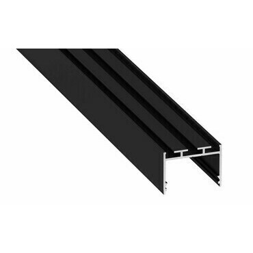 LED profil GREENLUX AL-PROFIL ALBA BLACK ANODIZED 2M (10-1402-20)