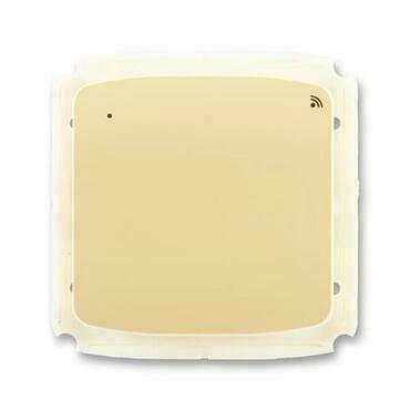 Vysílač RF signálu ABB Tango 3299A-A11908 D, béžová, s krátkocestným ovladačem, nástěnný, 868 MHz