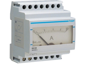 HAG SM030 Ampérmetr analog. - přímé měření 0 - 30A