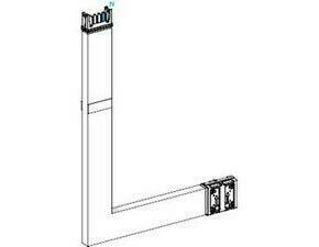 SCHN KSA250DLE43F Koleno 250 A vertikální na míru s požární přepážkou nahoru RP 22kč/ks