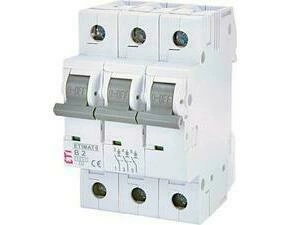 Jistič třípolový ETI 002115510, ETIMAT 6 3p B2