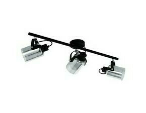 Svítidlo bodové EGLO LS 3 E27 SCHWARZ SW-TRANSP.BERREGAS