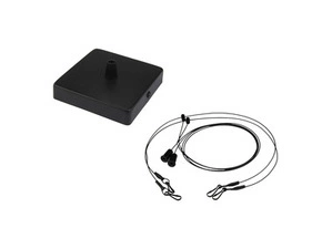 Příslušenství LEDVANCE PANEL LOUVER SUSP KIT BK, černá