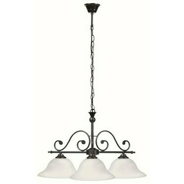 Lustr Dorothea matná černá E27 3×60W RABALUX 7773