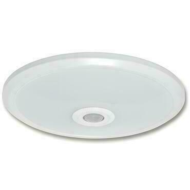Svítidlo stropní ECOPLANET VERA SMD 12W, 800lm, 3000K, IP20, senzor, bílá