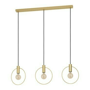 Svítidlo závěsné EGLO HL 3 E27 MESSING-GEB.MANIZALES