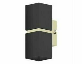 Svítidlo nástěnné EGLO WL 2 GU10 SCHWARZ GOLD PASSA