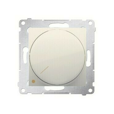 Stmívač pro stm. LED SIMON 54 DS9L2.01/41, ot. stm., tlač. sp., 5-215W, 4 vodič., krémová