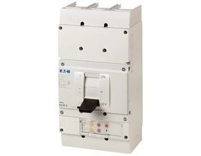 EATON 290375 NZMH4-VE630-S1 Jistič, 3pól, el.spoušť, selektivní, In=630A, Icu=20kA, Un=1000V AC