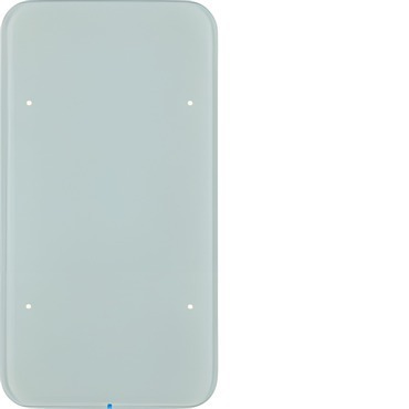 HAG 75141860 Dotykový sensor 1-násobný komfort, Berker R.1, sklo, bílá