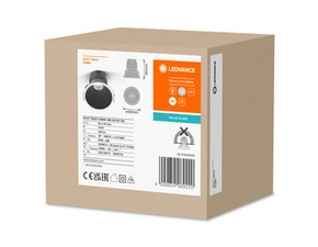 LED bodovka LEDVANCE SPOT TWIST 93MM 10W 840 WT BK