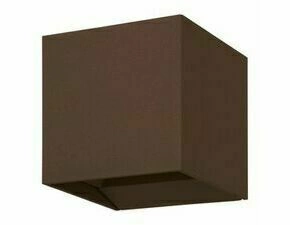Nástěnné venkovní svítidlo CALPINO 3 rezavá hnědá 100 mm 2X2,8W EGLO