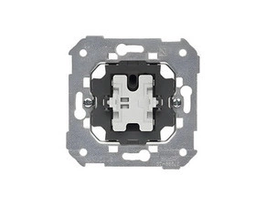 Ovladač zapínací SIMON 82 75160-39, , s orientačním LED podsvětlením, řazení 1/0, bezšroubové svorky