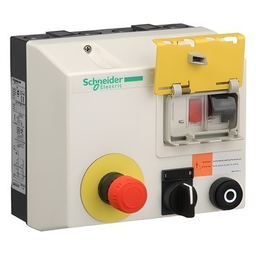 SCHN LJ8K09Q714 Reverzační spouštěč ve skříňce s integrovaným transformátorem 4kW/400V, 220/230V RP