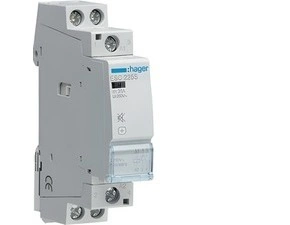 Stykač instalační HAGER ESC225S Stykač se sníž. hlučností 25A, 2S, 230V AC