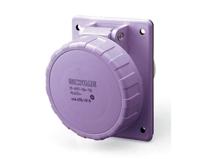 SCAME 435.3219 Zásuvka vestavná IEC309 do 50V, šikmá - 435.3219