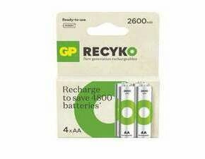 Baterie nabíjecí GP ReCyko B25274 2600 AA (HR6) 4PP