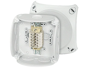 HEN RK 0405 T Krabicová rozvodka s 5x řadovou svorkou 4mm2, IP 66