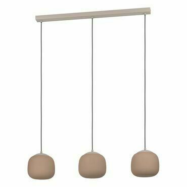 Svítidlo závěsné EGLO HL 3 E27 TAUPE SANDFARBEN COMINIO