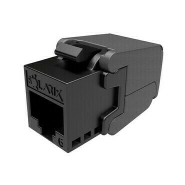 Keystone datový SOLARIX SXKJ-6-UTP-BK-SA, CAT6, UTP, RJ45, černý, samořezný, 24ks