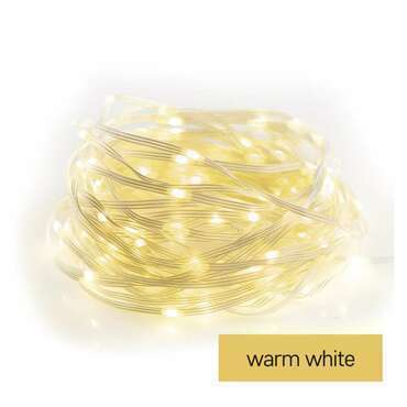 EMOS D3AW15 120LED XMAS DROP 12M T IP44 WW