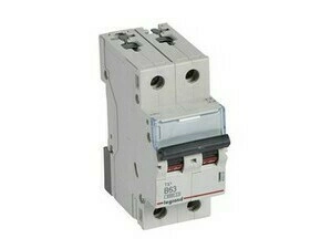 Jistič dvoupolový LEGRAND 403393 TX3 2P B63 6000A