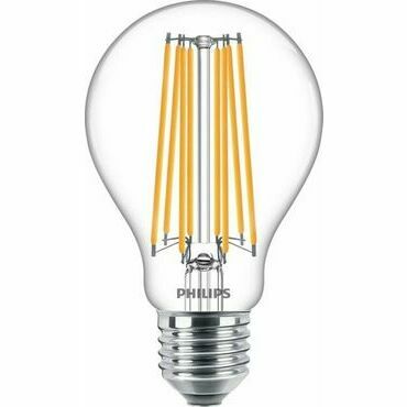 LED žárovka Philips CorePro Bulb ND 17-150W E27 A67 827 CL G, nestmívatelná, čirá