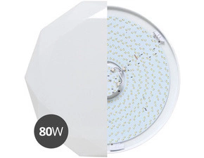 ECOPLANET LED sv. nástěnné 80cm,80W,dálk.ovl.,7300lm,bílé
