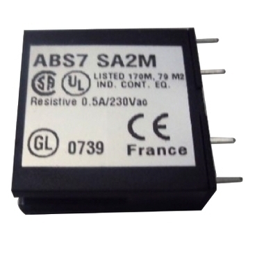 SCHN ABS7SA2M Výměnná výstupní tranzistorová relé 24÷240VAC / 0.5A
