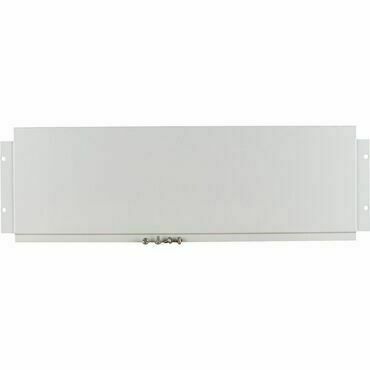 EATON 286710 BP-FLP-800-BL Deska pro vstup kabelů, bez výřezů, šedá, Š=800