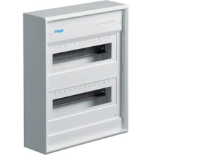 Rozvodnice nástěnná HAG VA24B, volta, 2-řadá, 24 mod.