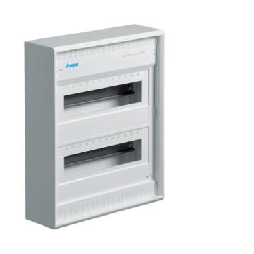 Rozvodnice nástěnná HAG VA24B, volta, 2-řadá, 24 mod.