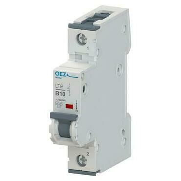 Jistič jednopólový  OEZ:41881 LTE-20B-1, In 20 A, Ue AC 230/400 V / DC 72 V, char. B, 1pól