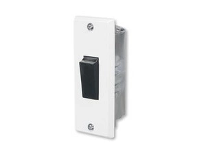 Ovládač do zárubní ABB 3555-80428, řazení 1/0, bílá