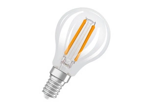 LED žárovka OSRAM LEDSCLP403XD 4W/827 230V FIL E14FS1, čiřá, stmívatelná