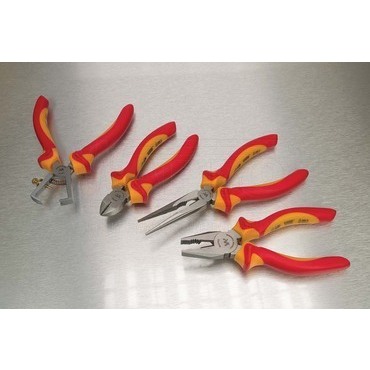 wpr10195 250-ENZ-1 4-dílná sada "ENZO" izolovaného nářadí pro práci do 1000V (kleště kombi,rovné,št